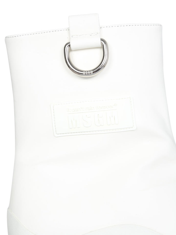 MSGM Boots - White | Wanan Luxury