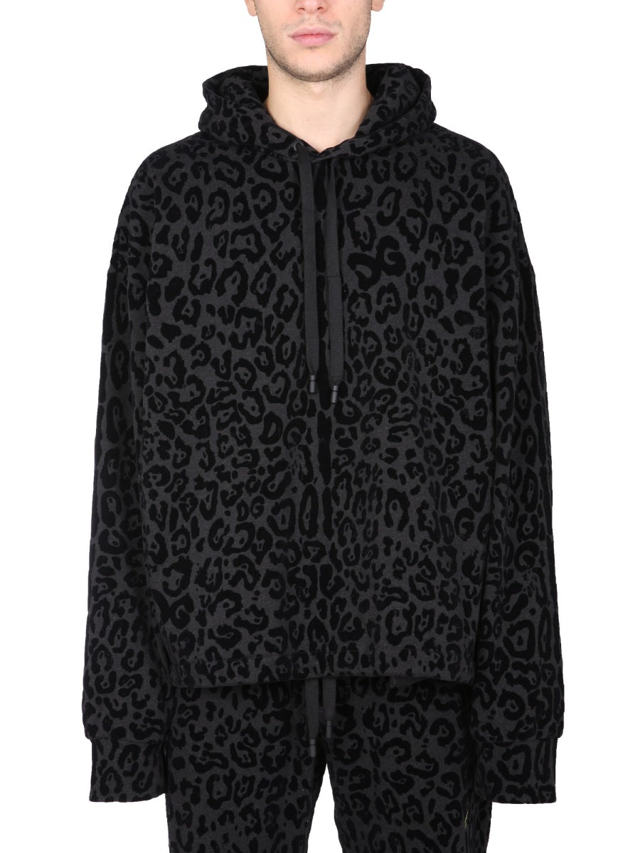 Dolce & Gabbana Sweatshirts - Animal Print | Wanan Luxury