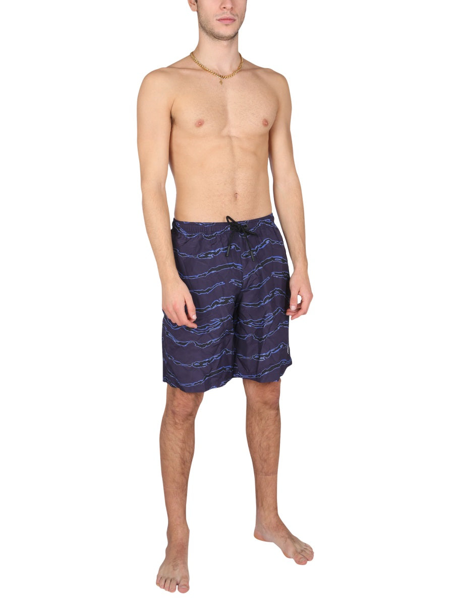 Marcelo Burlon Swimwears - Blue | Wanan Luxury