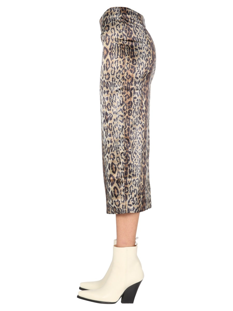 Rotate Birger Christensen Skirts - Animal Print | Wanan Luxury