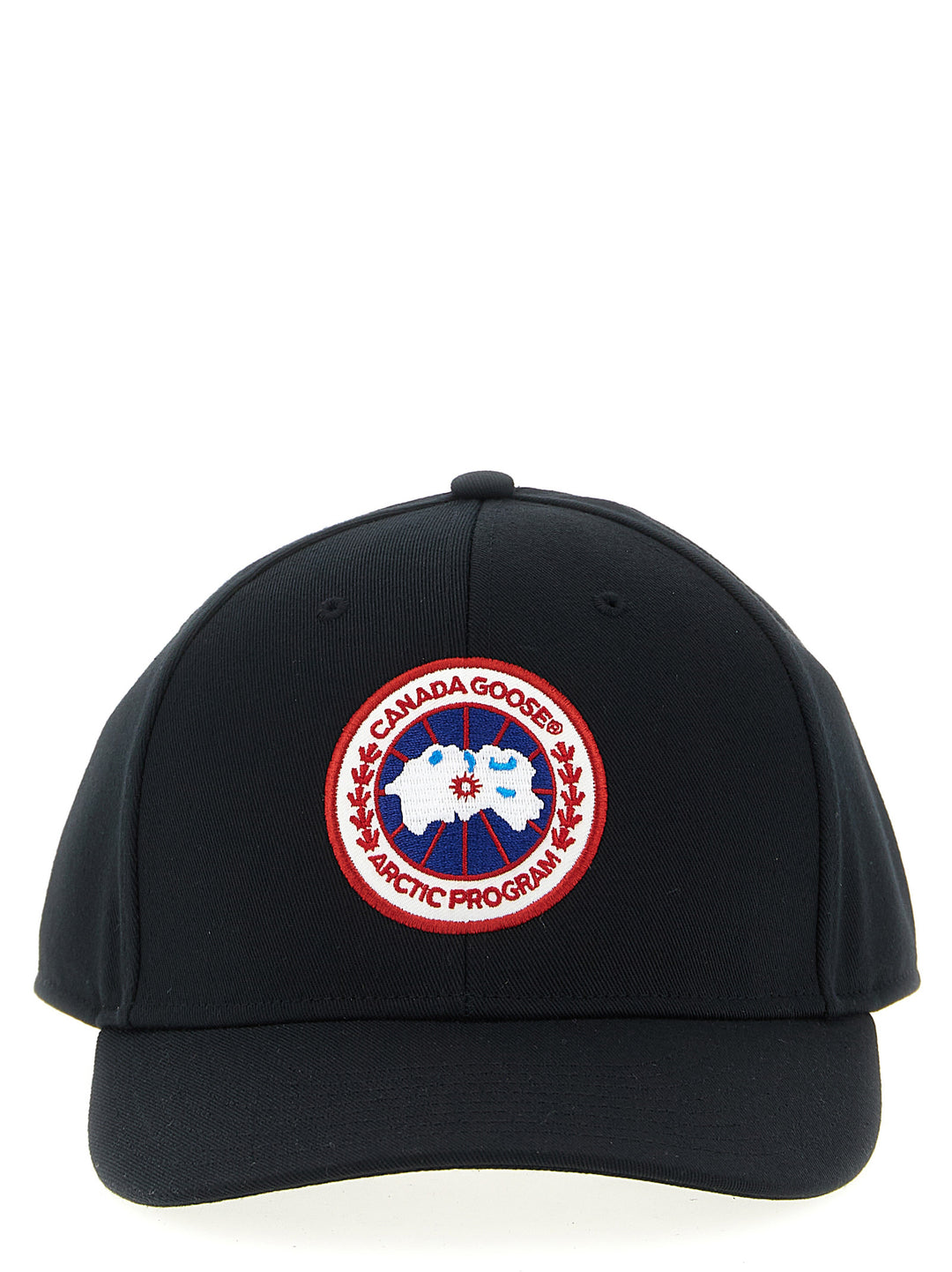 Canada Goose Logo Embroidery Cap Hats - Black | c0043ed1a058cdbaf1f3f43fcbe76cc93a5ed731