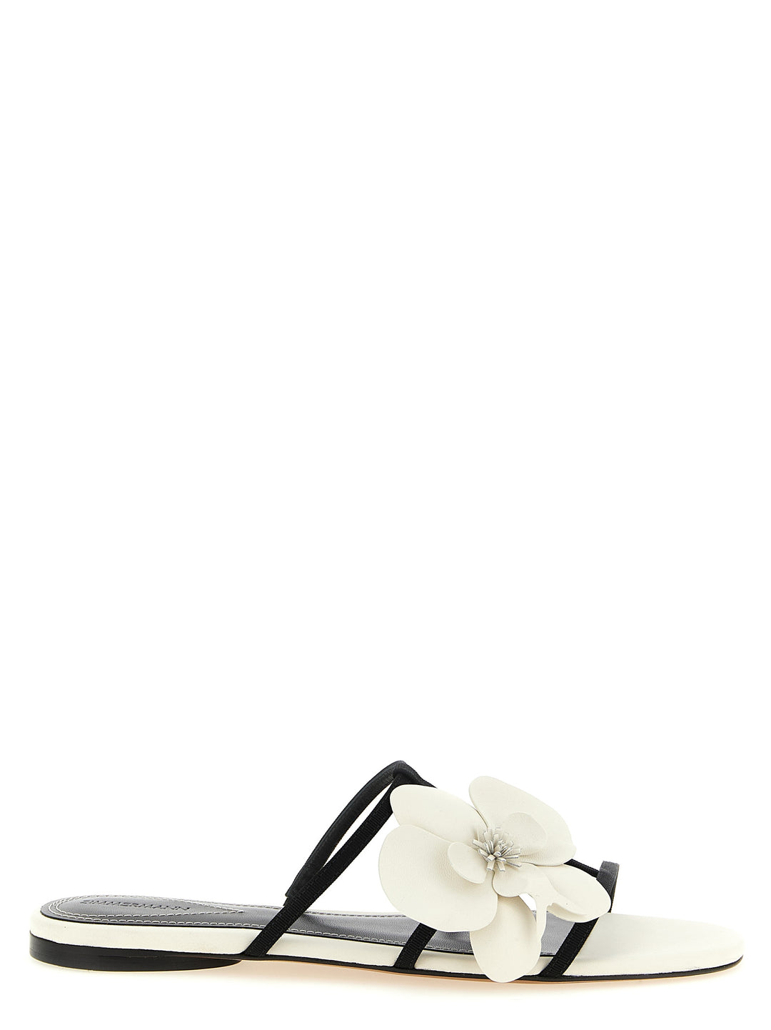 Zimmermann Orchid Sandals - White/Black | c6d9a8cd7242b2a7201cc50a3606e80aa20c2d90