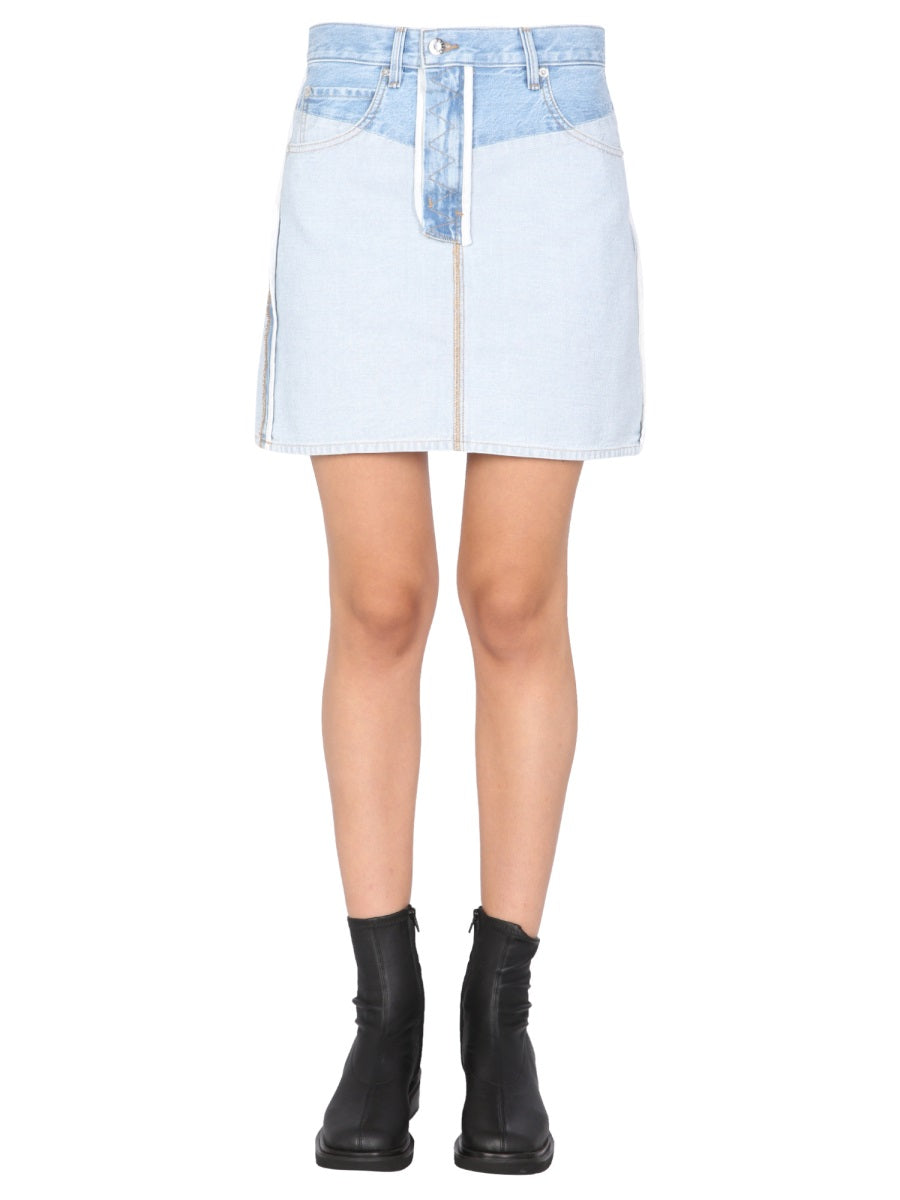 Helmut Lang Skirts - Light Blue | Wanan Luxury