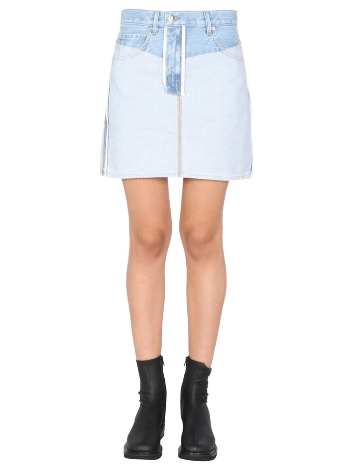 Helmut Lang Skirts - Light Blue | Wanan Luxury