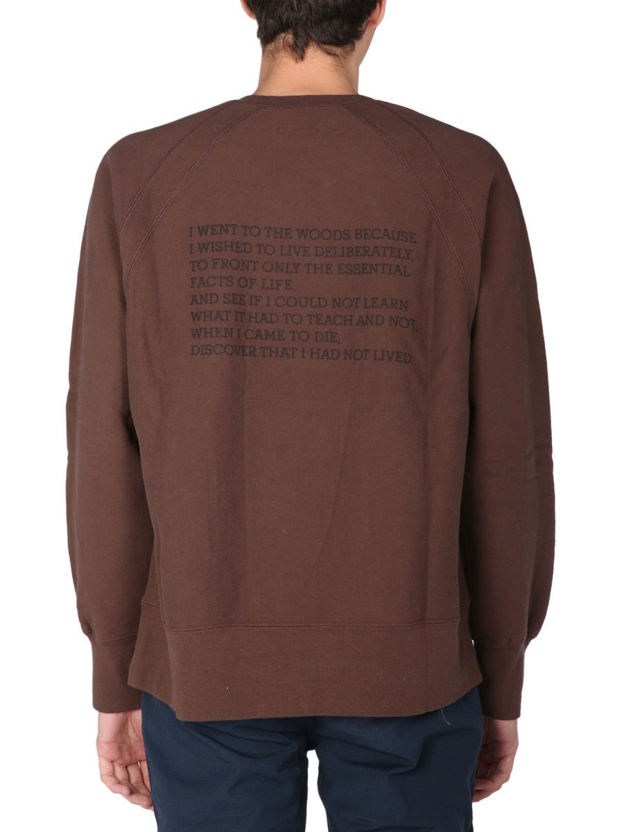Engineered Garments Sweatshirts - Brown | Wanan Luxury