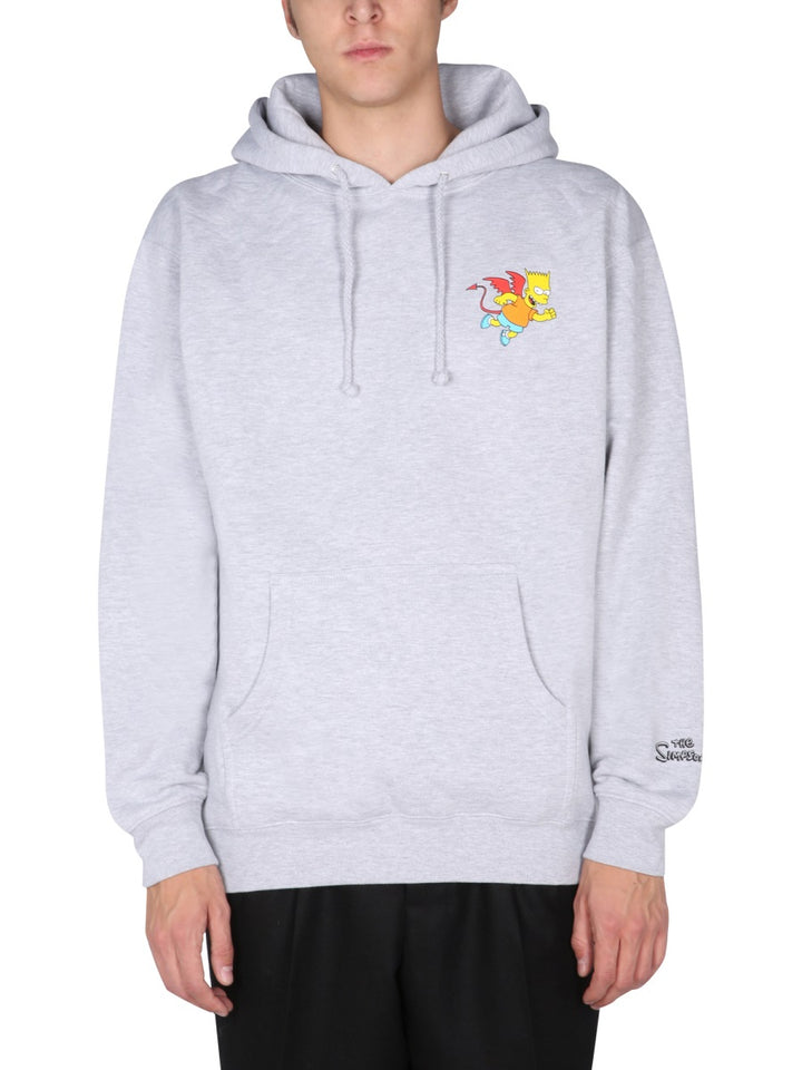 Chinatown Market x The Simpsons Sweatshirts - Grey | Wanan Luxury