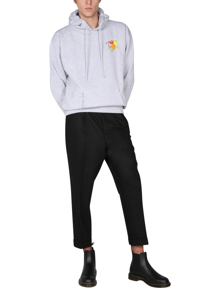 Chinatown Market x The Simpsons Sweatshirts - Grey | Wanan Luxury