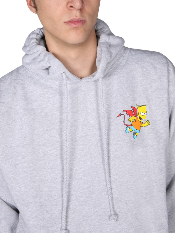Chinatown Market x The Simpsons Sweatshirts - Grey | Wanan Luxury
