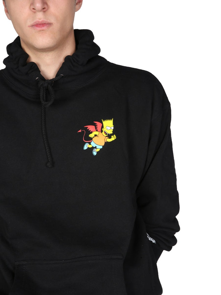 Chinatown Market x The Simpsons Sweatshirts - Black | Wanan Luxury