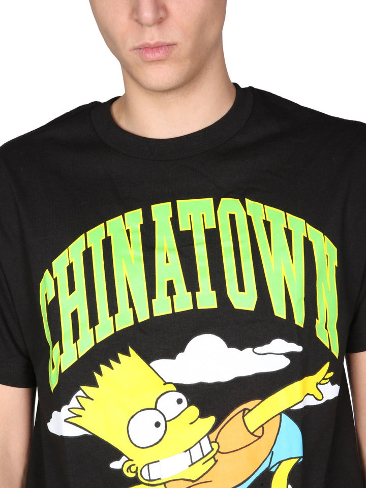 Chinatown Market x The Simpsons T shirts - Black | Wanan Luxury