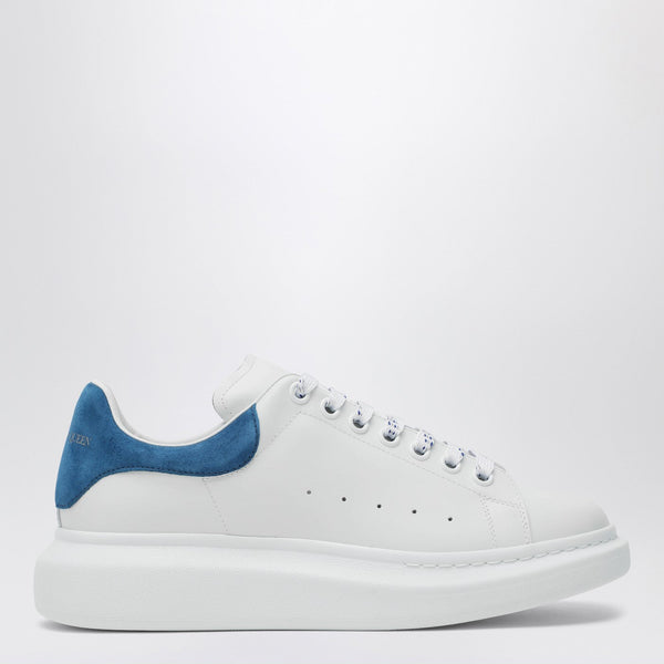 White/Blue Oversize Sneakers