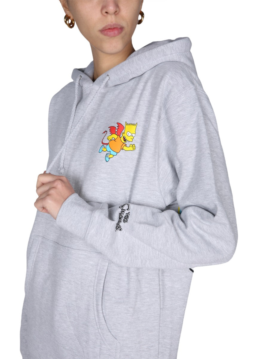 Chinatown Market x The Simpsons Sweatshirts - Grey | Wanan Luxury