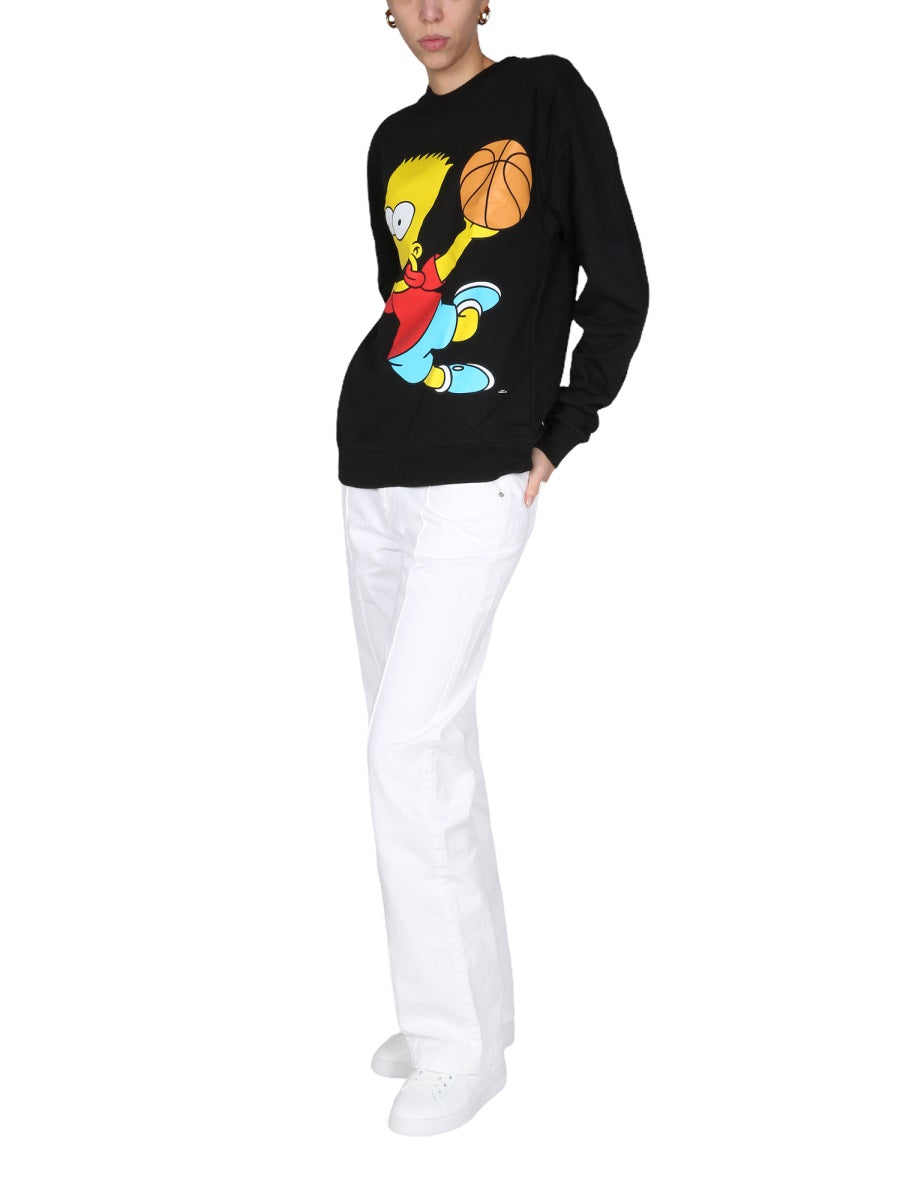 Chinatown Market x The Simpsons Sweatshirts - Black | Wanan Luxury