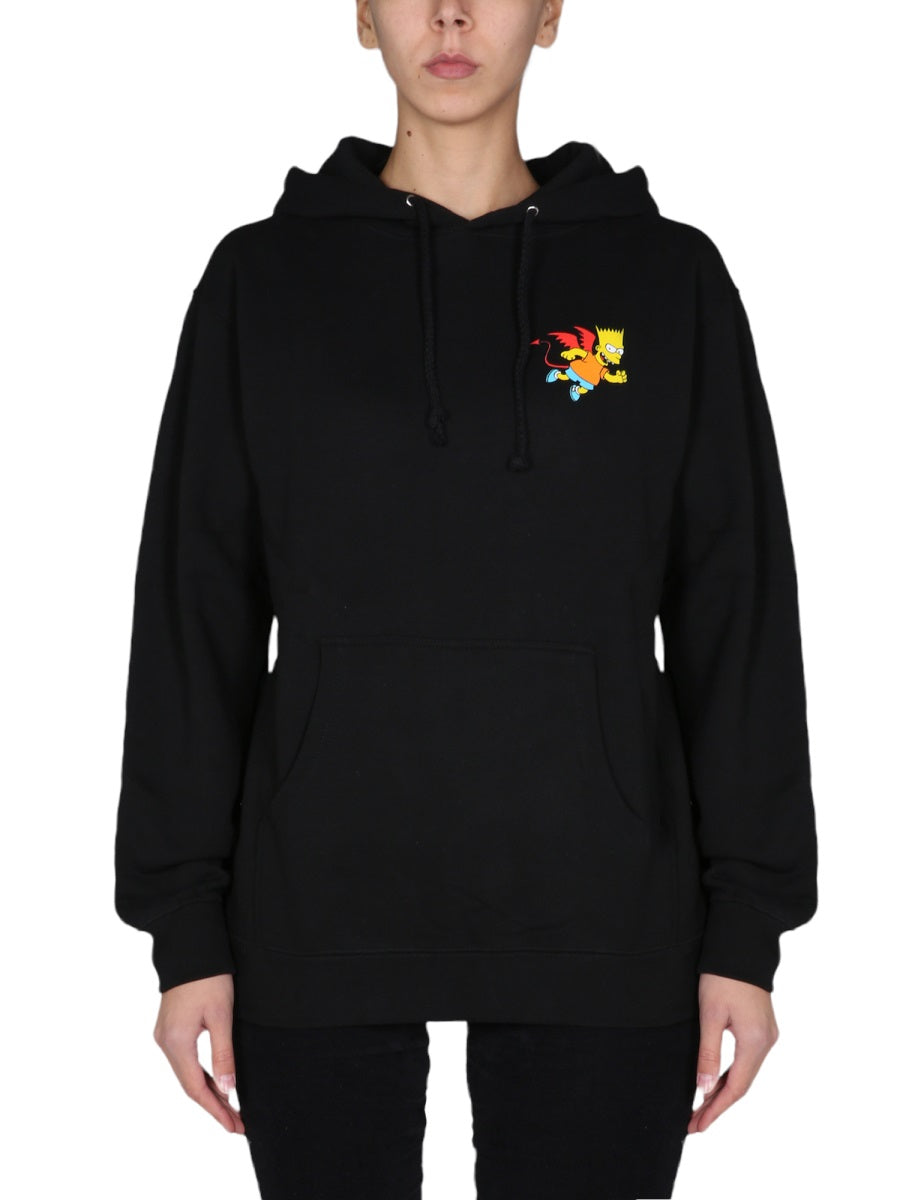Chinatown Market x The Simpsons Sweatshirts - Black | Wanan Luxury