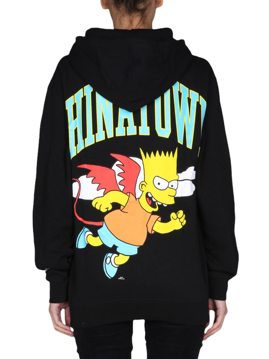 Chinatown Market x The Simpsons Sweatshirts - Black | Wanan Luxury