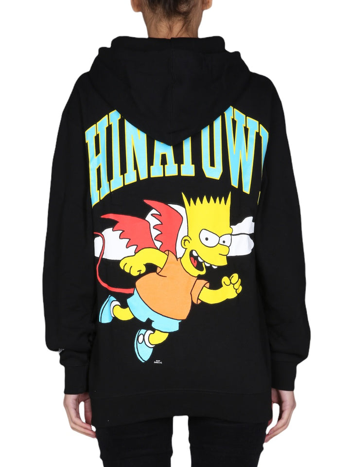 Chinatown Market x The Simpsons Sweatshirts - Black | Wanan Luxury