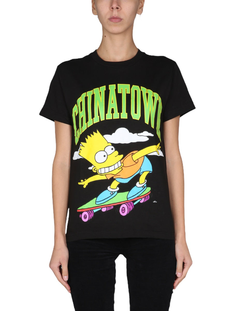 Chinatown Market x The Simpsons T shirts - Black | Wanan Luxury