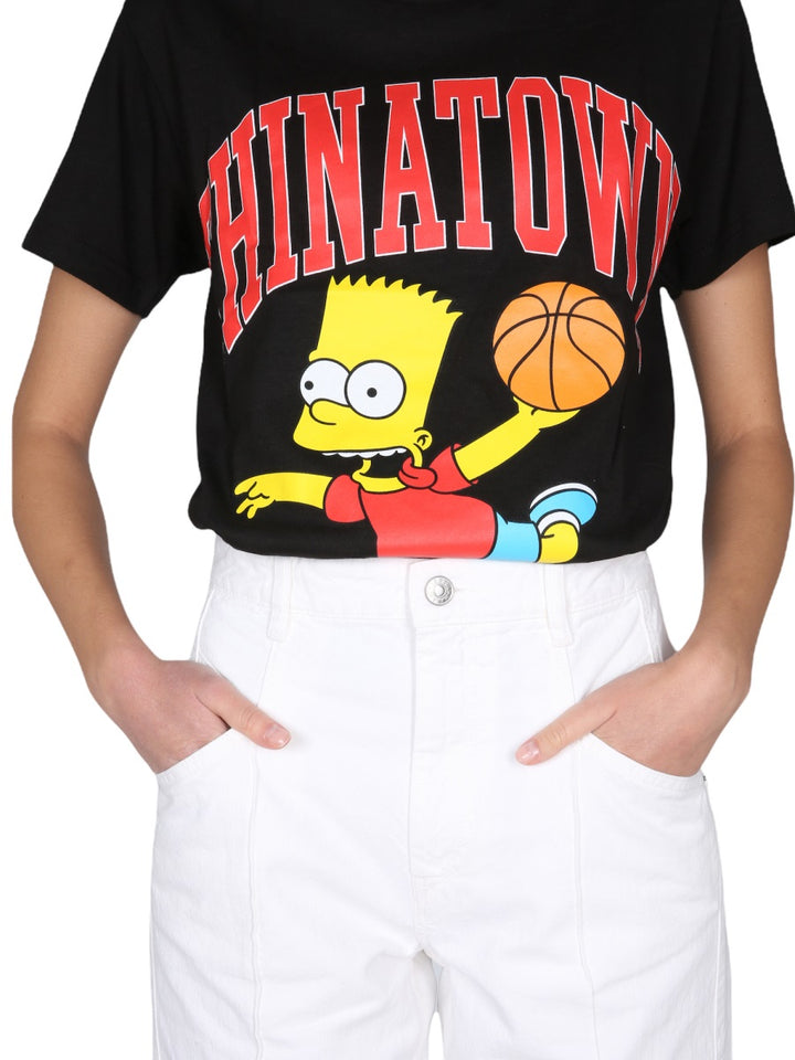 Chinatown Market x The Simpsons T shirts - Black | Wanan Luxury