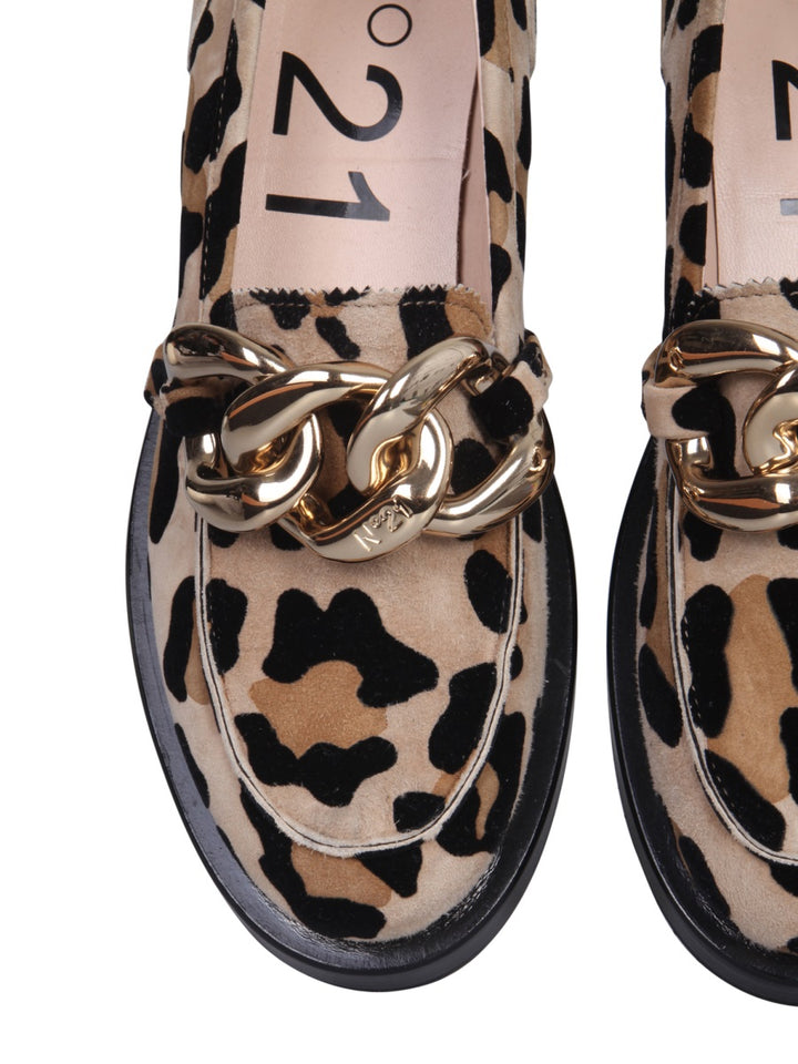 N°21 Loafers - Animal Print | Wanan Luxury