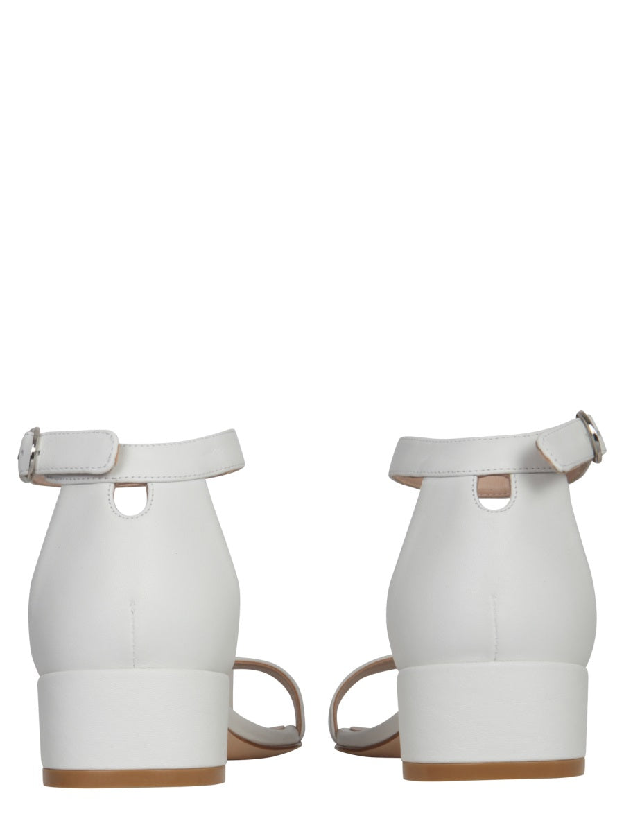 Stuart Weitzman Sandals - White | Wanan Luxury