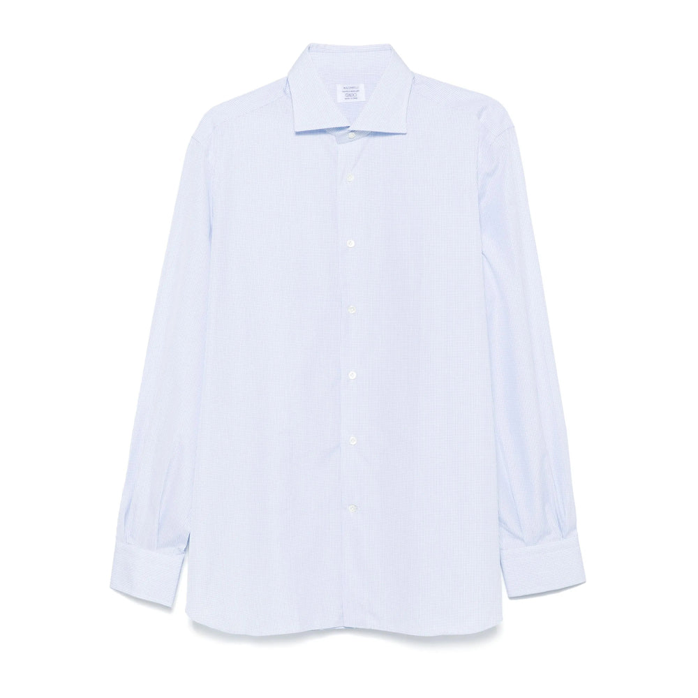 Mazzarelli Shirts - Blue, White | 306e3b5c24abf9a701dc0b587c16c7fbc416b625