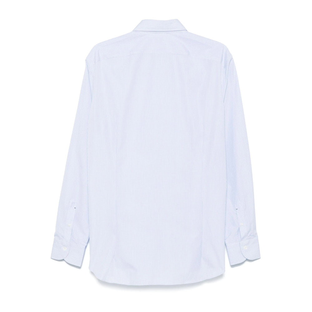 Mazzarelli Shirts - Blue, White | 63fc63d0e45759df4bf90c4fd79542849fa5b6e4