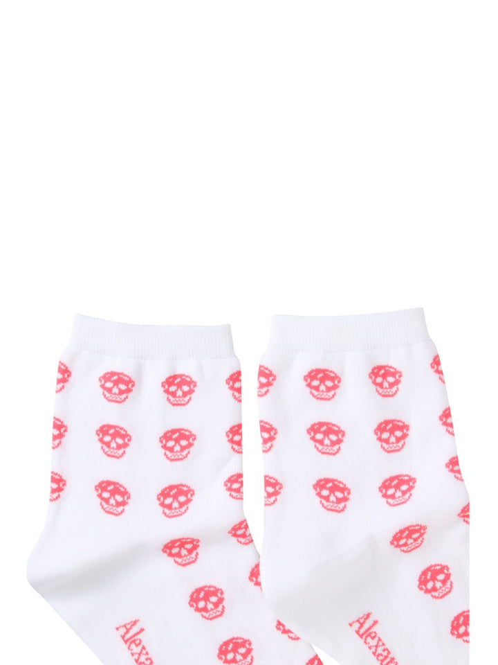 Alexander McQueen Socks - White | Wanan Luxury