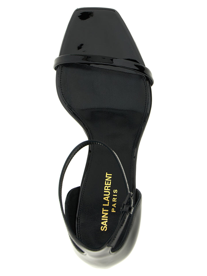 Saint Laurent Opyum Sandals - Black | 8f9ffe6c45105aaba9268a0467984c6d5eef8418