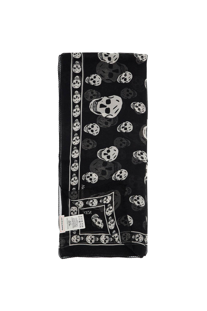 Silk Skull Scarf