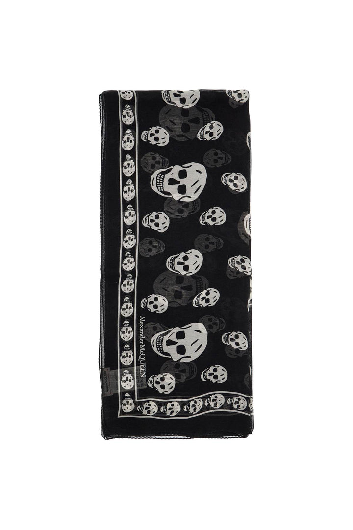 Silk Skull Scarf