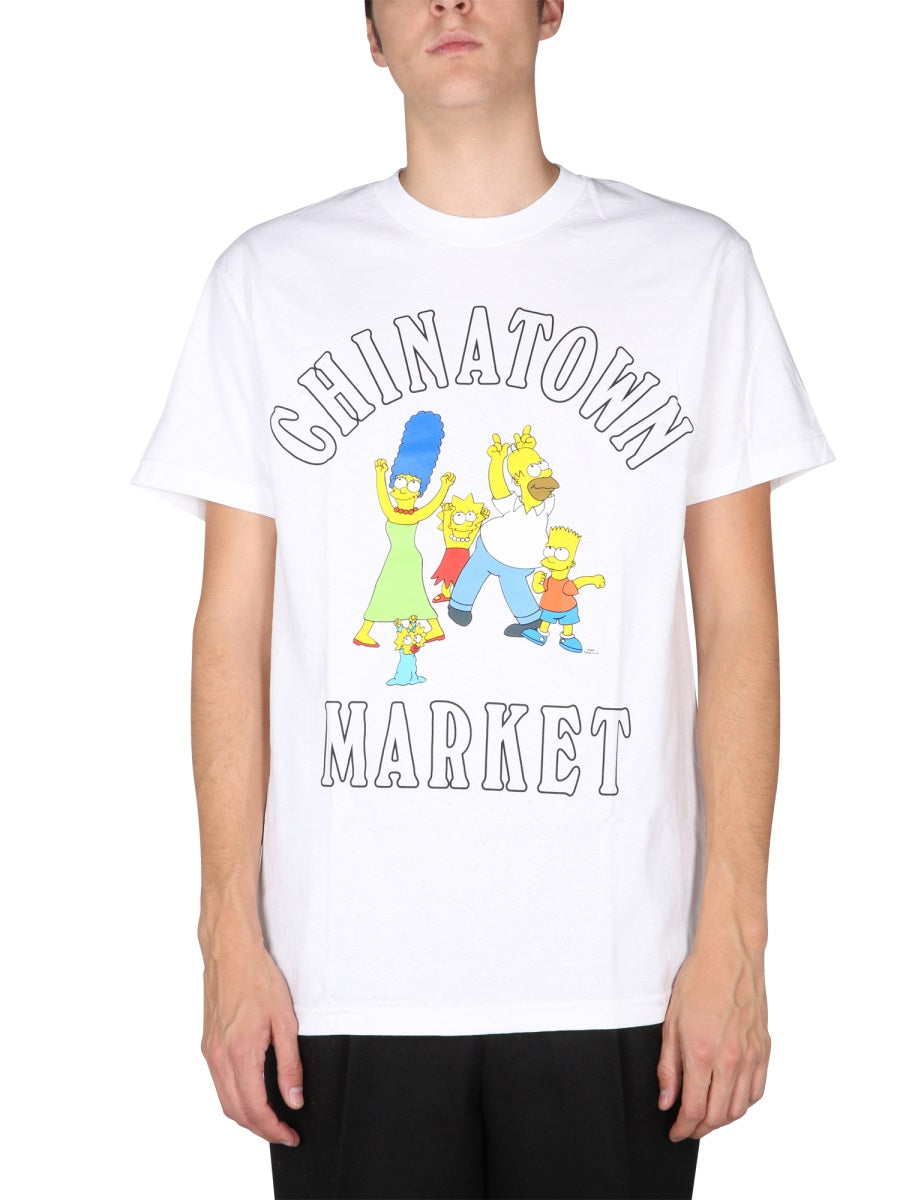 Chinatown Market x The Simpsons T shirts - White | Wanan Luxury