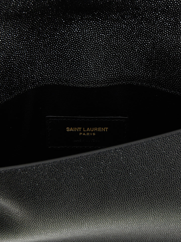 Saint Laurent Uptown Clutch - Black | 905d17040102fdca0e00f5768fb78da46a309ec7