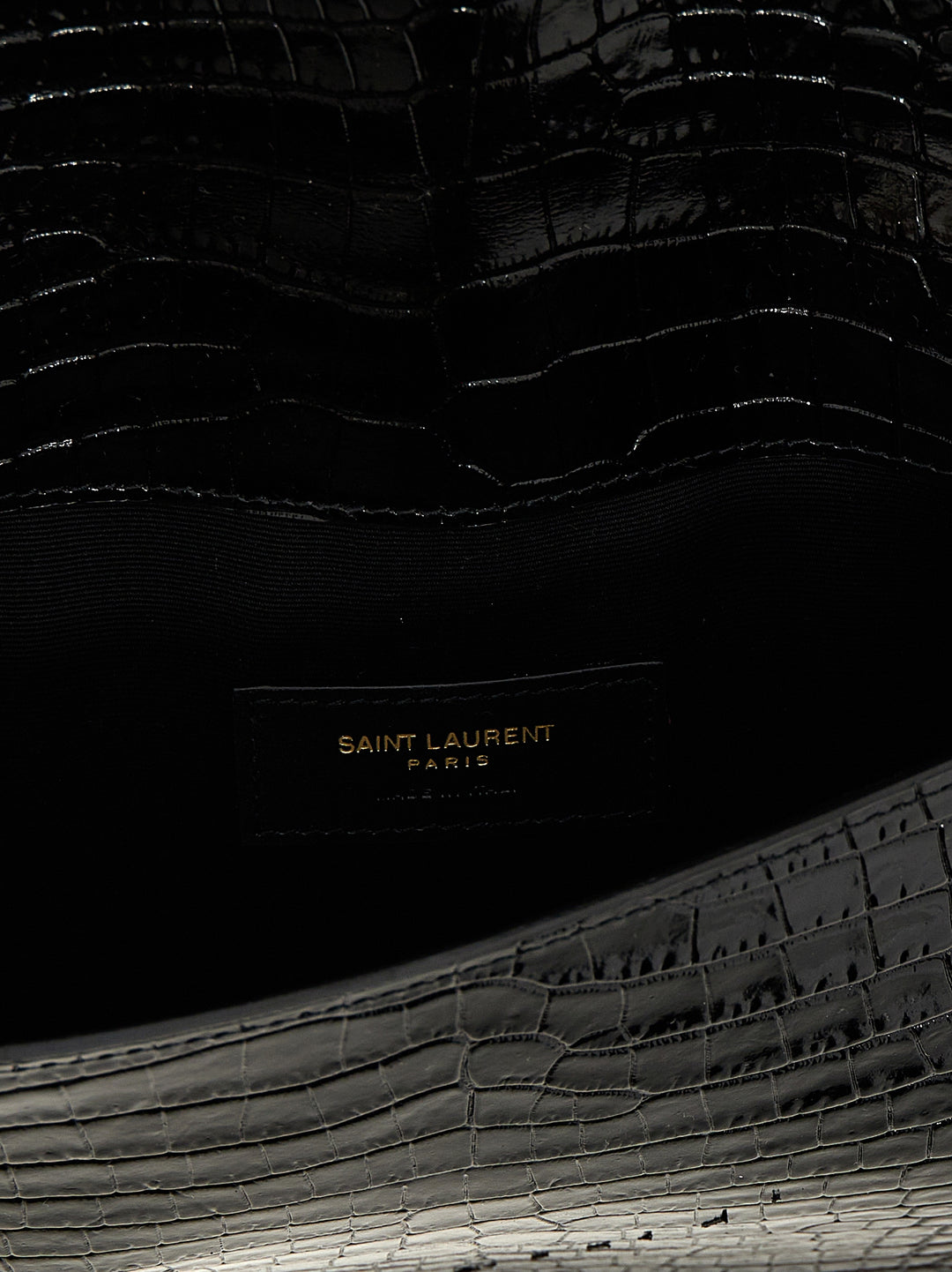 Saint Laurent Uptown Clutch - Black | 34192c82f1424e30cdc6406044358ad34ae7abe8