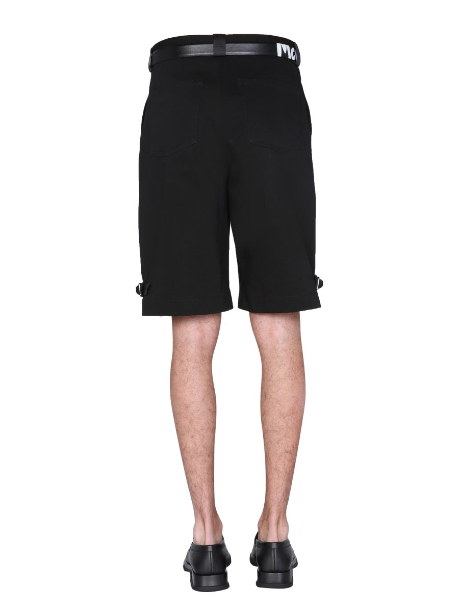 Alexander McQueen Shorts - Black | Wanan Luxury