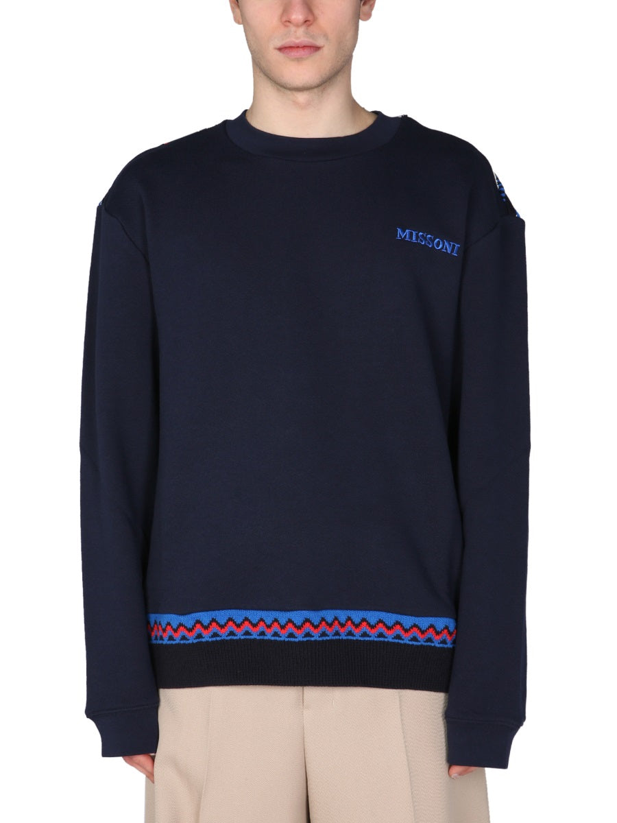 Missoni Sweatshirts - Blue | Wanan Luxury