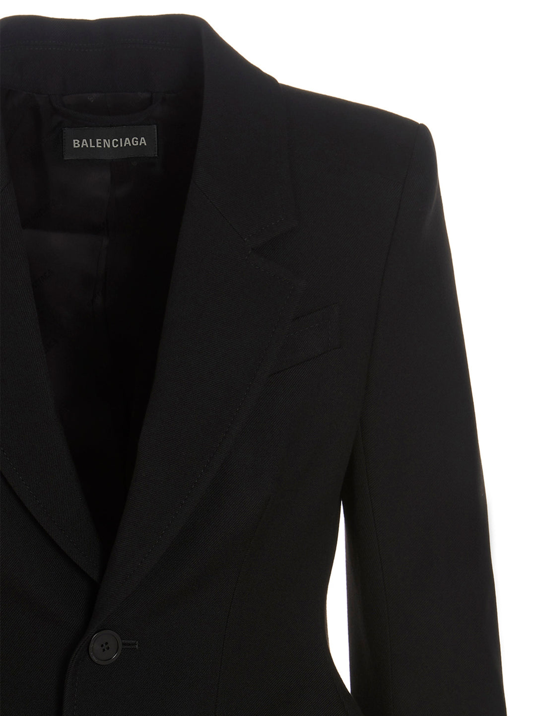 Balenciaga Hourglass BlazerS - Black | 785d8a5d5407a146b3372506df70a9889dabaa7f