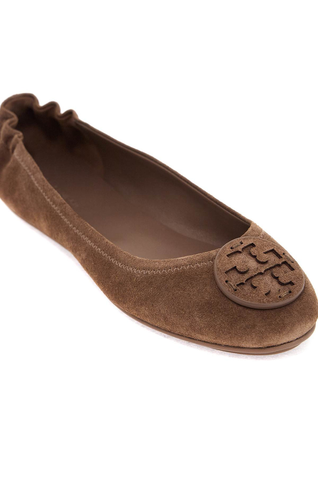 Suede Minnie Travel Ballet Flats