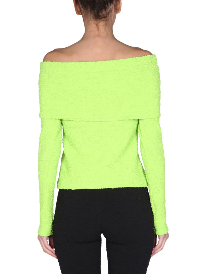 MSGM Tops - Green | Wanan Luxury