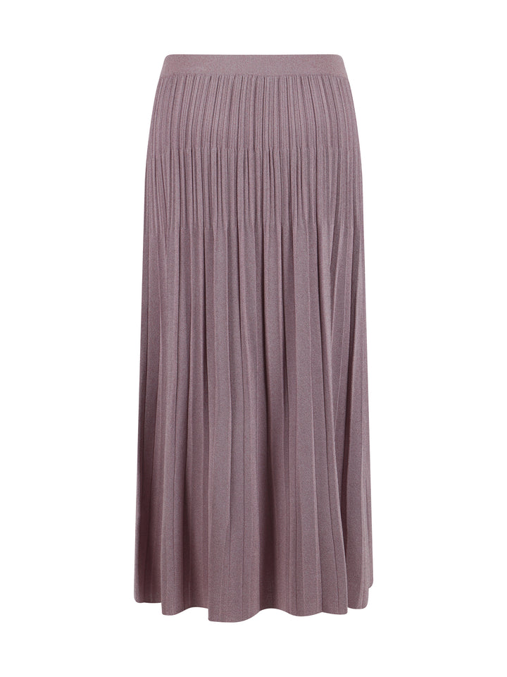 HALLIDAY RIB MIDI SKIRT