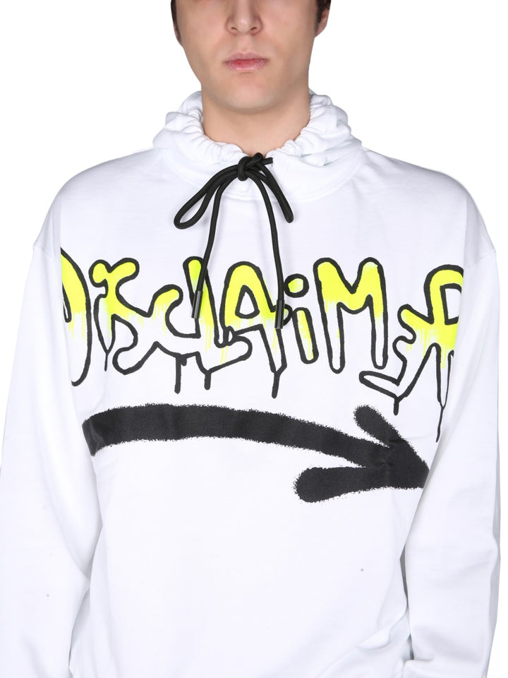 Disclaimer Sweatshirts - White | Wanan Luxury
