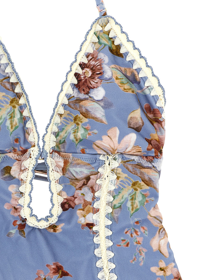 Zimmermann Awaken Beachwear - Light Blue | 0cb00d0148f8ecb751a2aefae3efa1d33a37b800