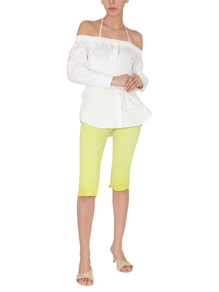 MSGM Pants - Green | Wanan Luxury