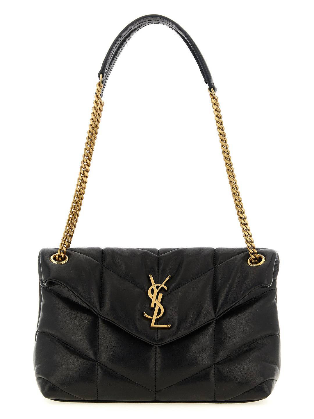Saint Laurent Puffer Shoulder Bags - Black | 5e2992eb102b58acdbcb3f88e58c9b5a6003b113