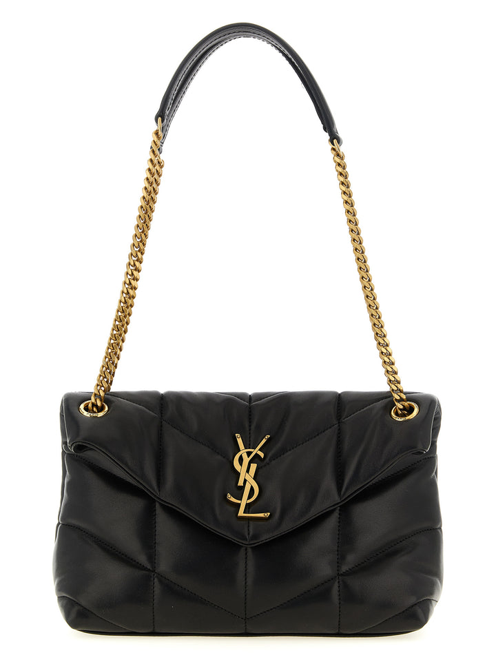Saint Laurent Puffer Shoulder Bags - Black | 5e2992eb102b58acdbcb3f88e58c9b5a6003b113