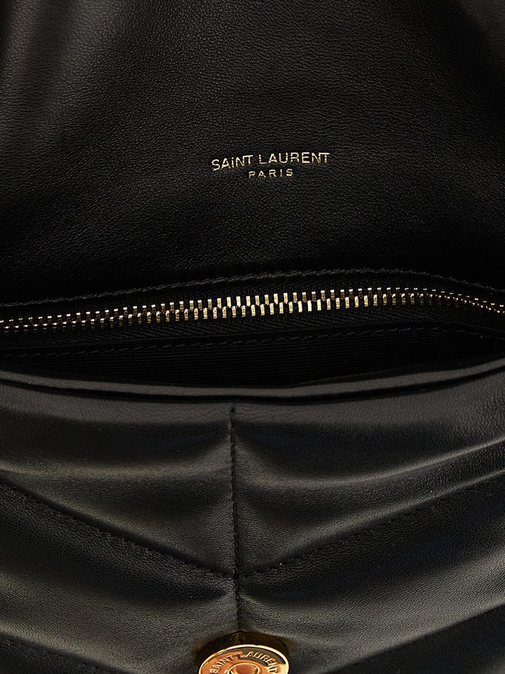 Saint Laurent Puffer Shoulder Bags - Black | 52989448b226d52d8f206ec6c7fed3a8a9da91b2