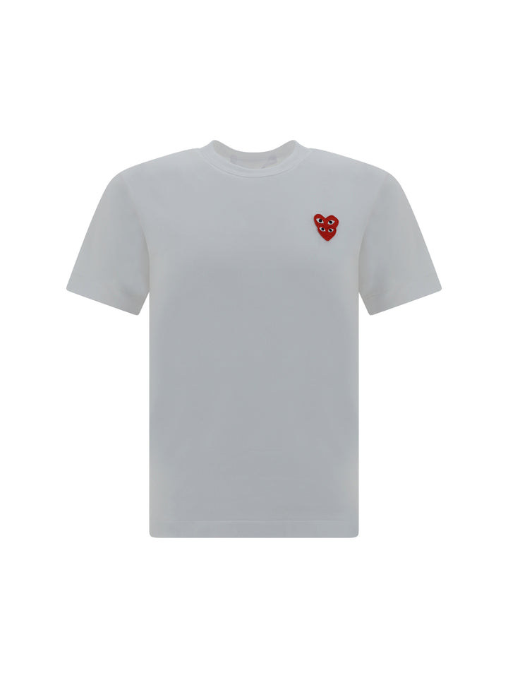 T-SHIRT DOUBLE RED EMBLEM