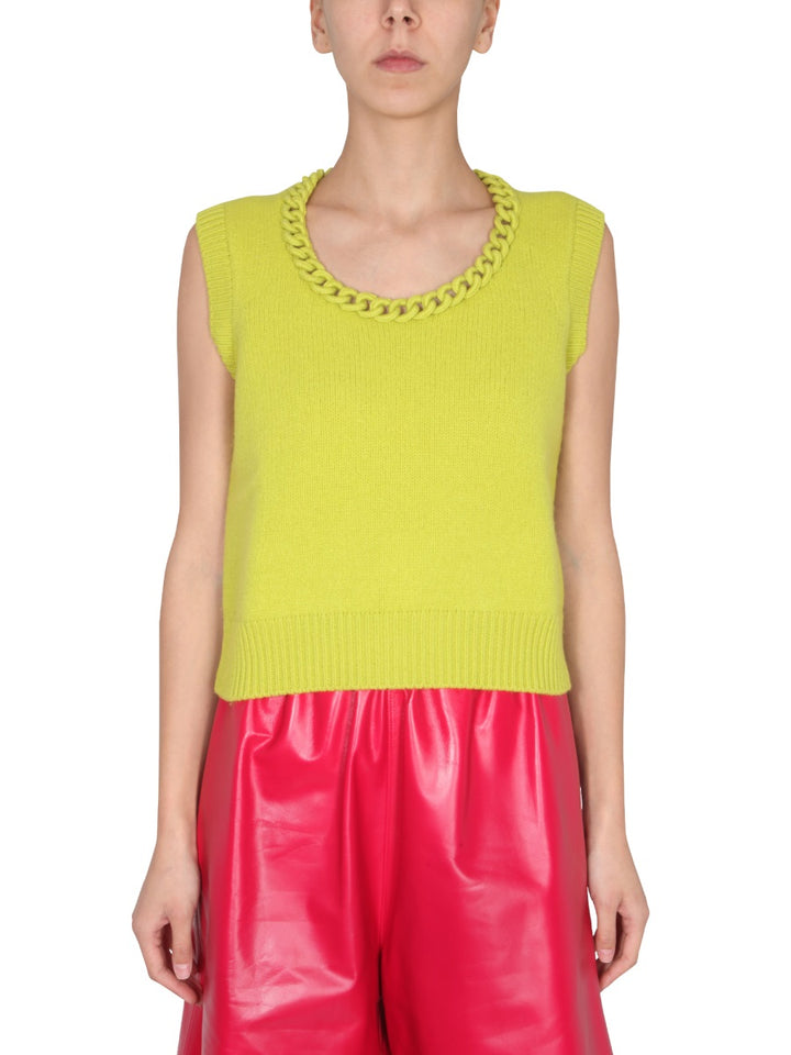 Bottega Veneta Gilet - Green | e9c714b9afebbd5754efac075776cb0a3733ed47