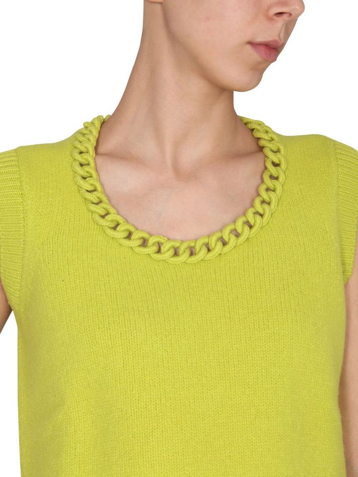 Bottega Veneta Gilet - Green | 7b8c30908f8b150e830326142c33336204db7072