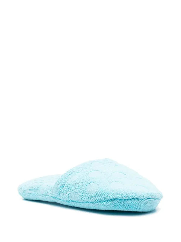 Bath slippers terry jacquard la vacanza