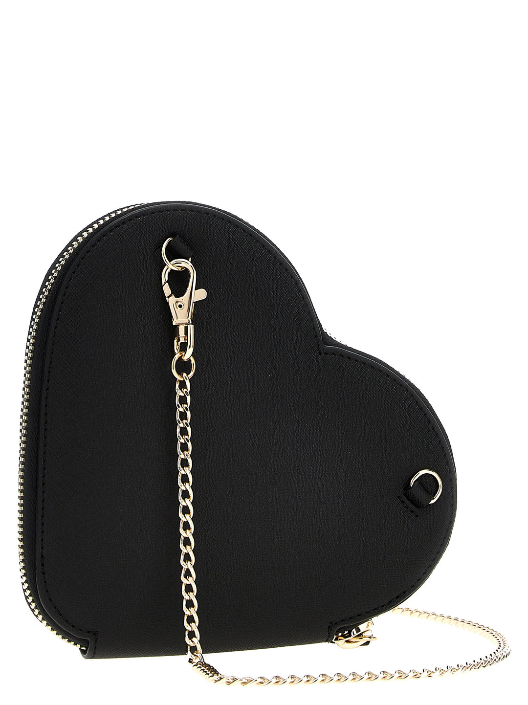 Heart Crossbody Bags Black